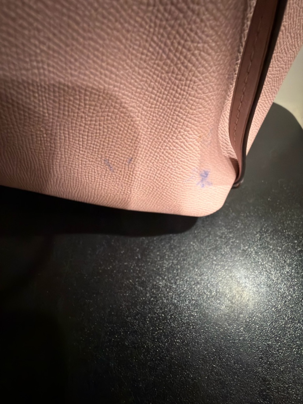 Coach Signature Beige and Pink reversible Tote Bag F36658 with pouch - Picture 8 of 13